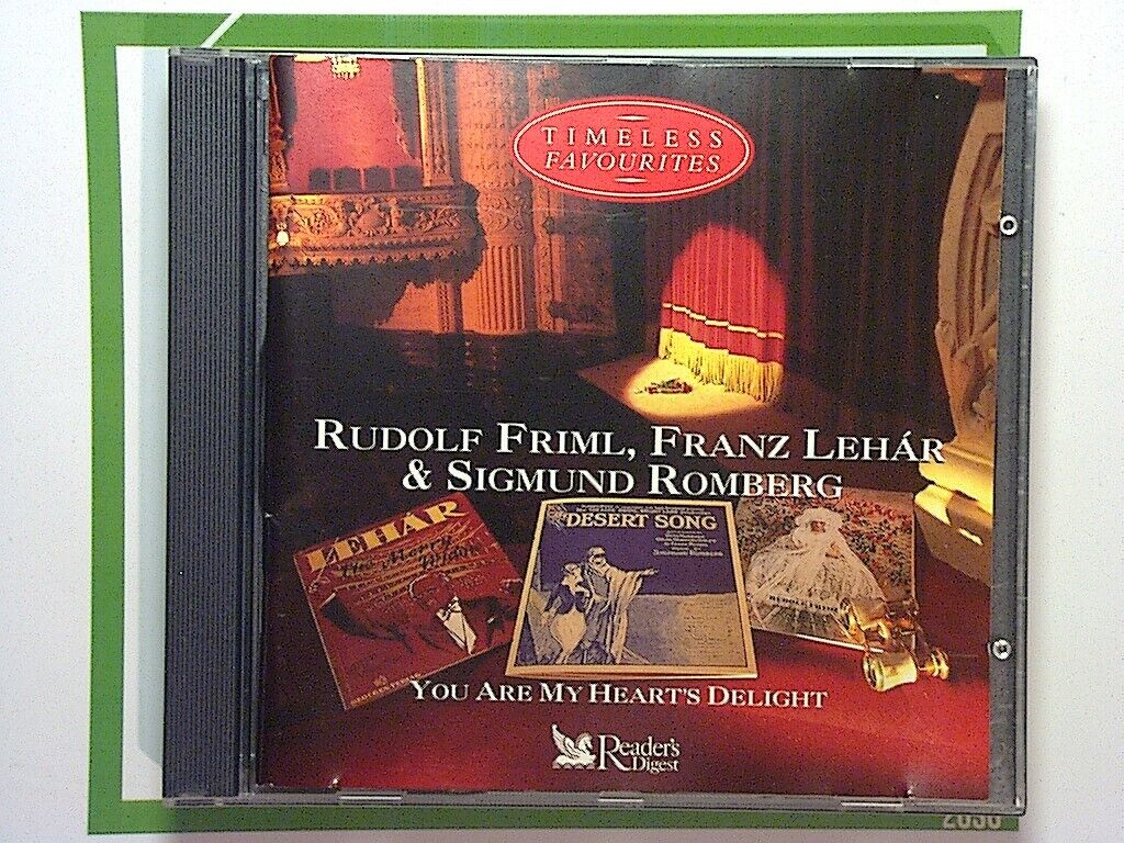 Reader's Digest	Rudolf Friml, Franz Lehar & Sigmund Romberg 3CD