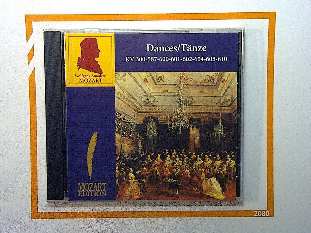 Mozart	Dances/Tanze KV 300, 587, 600, 601, 602, 604, 605, 610 CD Mint