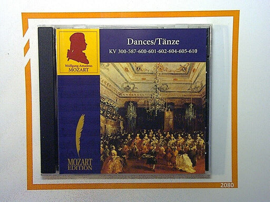 Mozart	Dances/Tanze KV 300, 587, 600, 601, 602, 604, 605, 610 CD Mint
