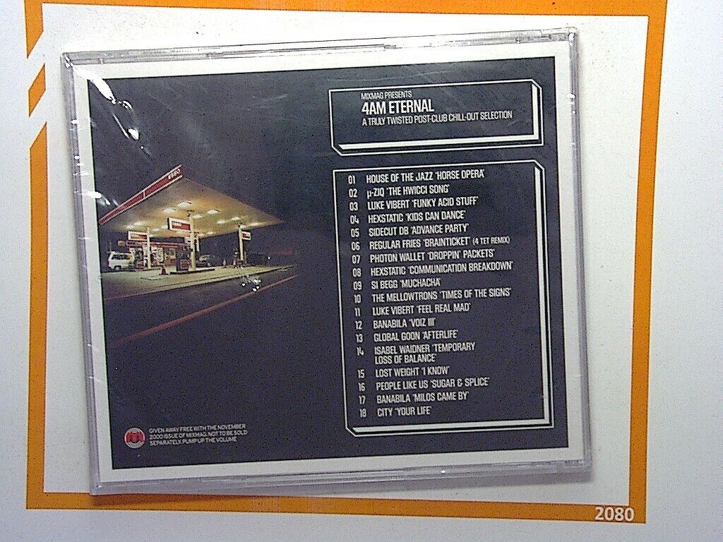 Mixmag Presents 4AM Eternal	Post Club Chill Out Selection Cd New & Factory Seal
