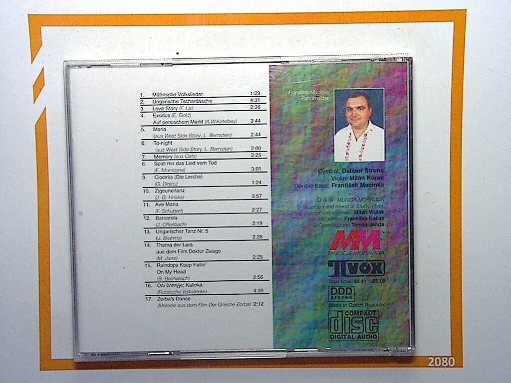 Musica Moravica	Frantisek Macinka CD Mint