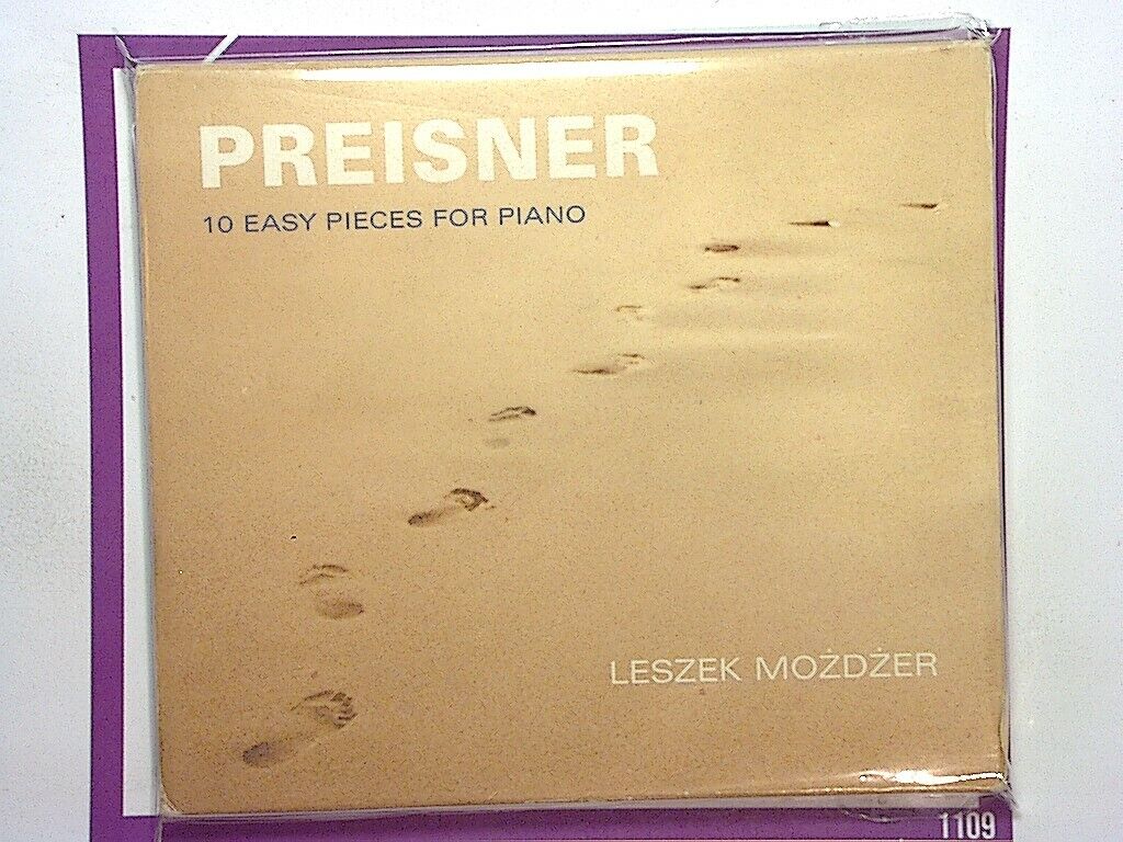 Preisner: Ten Easy Pieces for Piano CD Mint