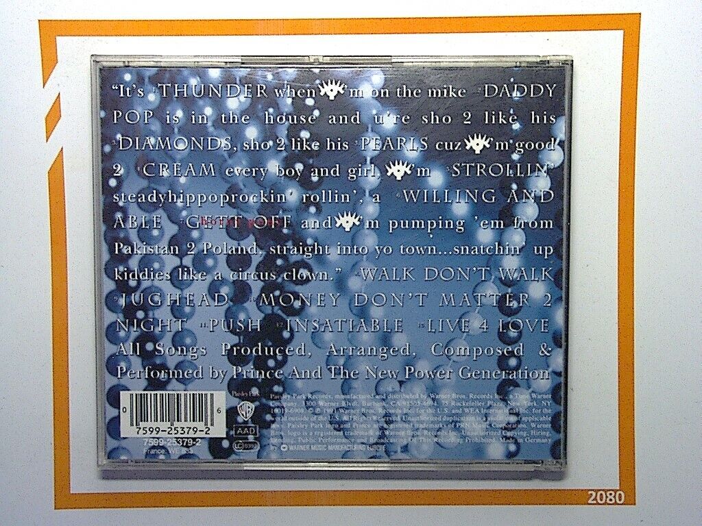 Prince	Diamonds And Pearls CD Mint