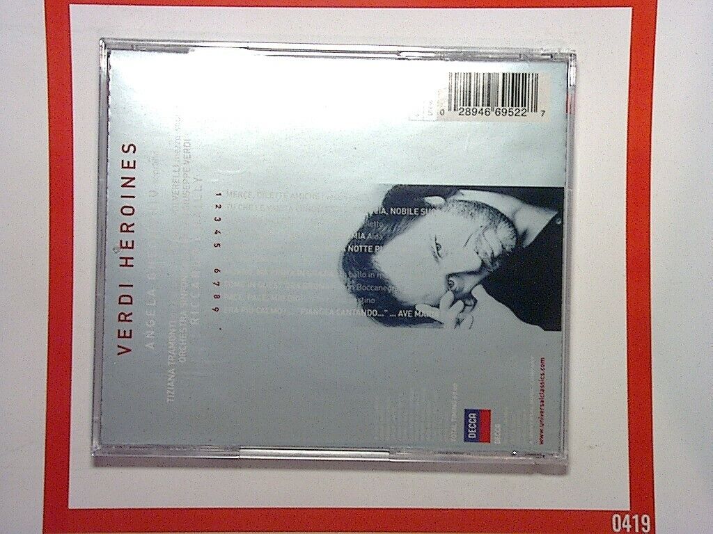 Verdi Heroines - Angela Gheorghiu CD Mint