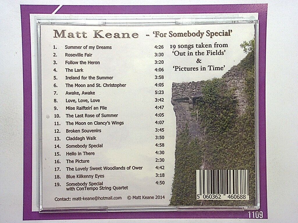 Matt Kearne	For Somebody Special CD Nr Mint