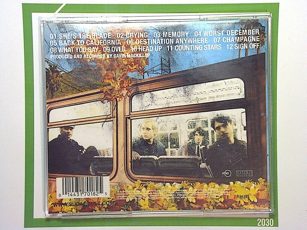 Sugarcult	Palm Trees And Power Lines CD Nr Mint