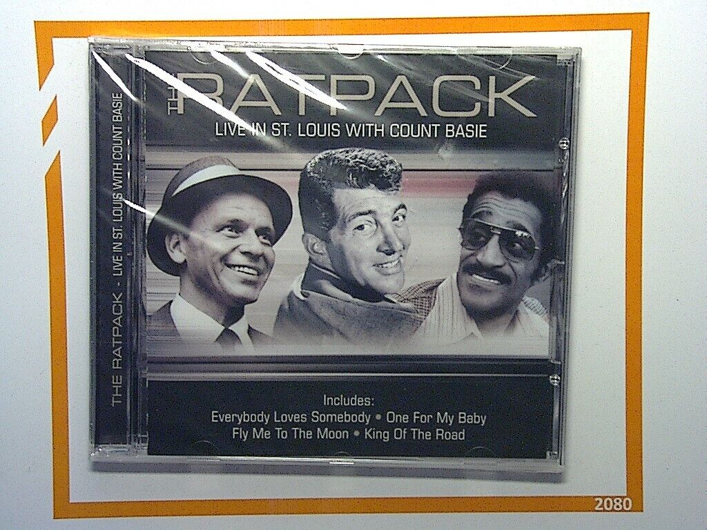The Ratpack	Live in St. Louis with Count Basie CD New & Factory Sealed