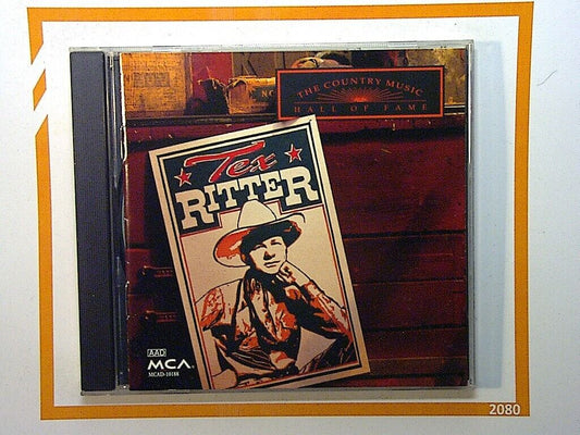 Tex Ritter	Country Music Hall of Fame CD Nr Mint