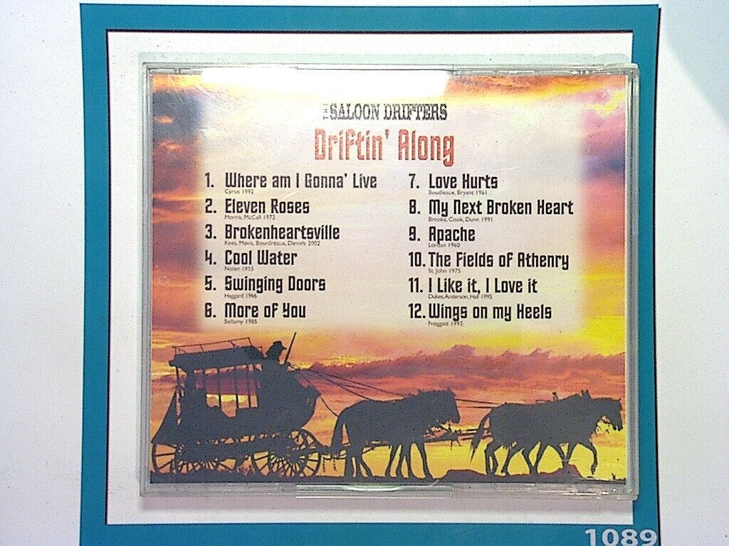 Saloon Drifters	Driftin' Along CD Nr Mint (Gift Option)*