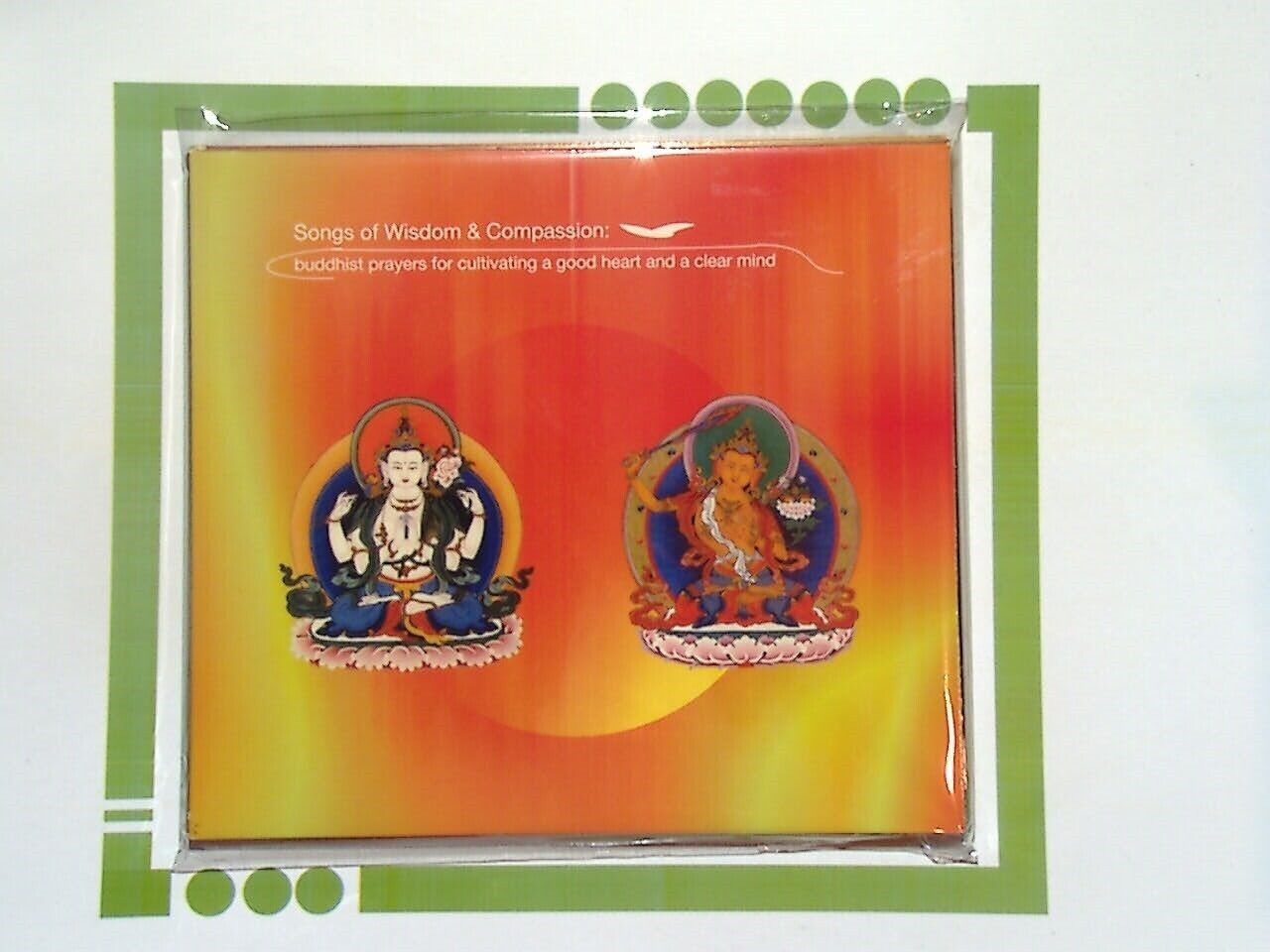 Songs of Wisdom and Compassion: Buddhist Prayers for Cultivating a Good  CD Mint