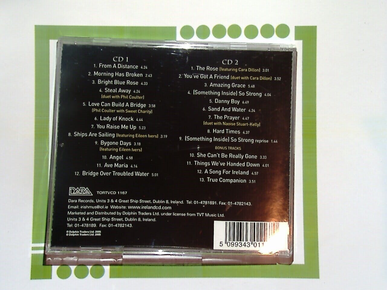 Tommy Fleming	Voice of Hope CD Mint