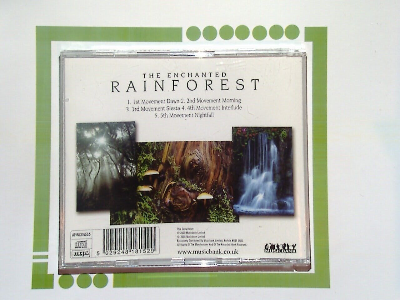 Pierre Vangelis The Enchanted Rainforest CD Mint