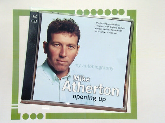 Mike Atherton Reads	Opening Up Audio 2CD Mint