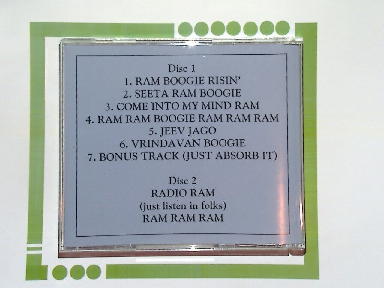 The Gouranga Powered Band	Ram Boogie Risin'   2CD Mint