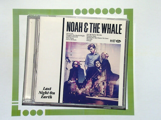 Noah and the Whale	Last Night on Earth  CD Nr Mint