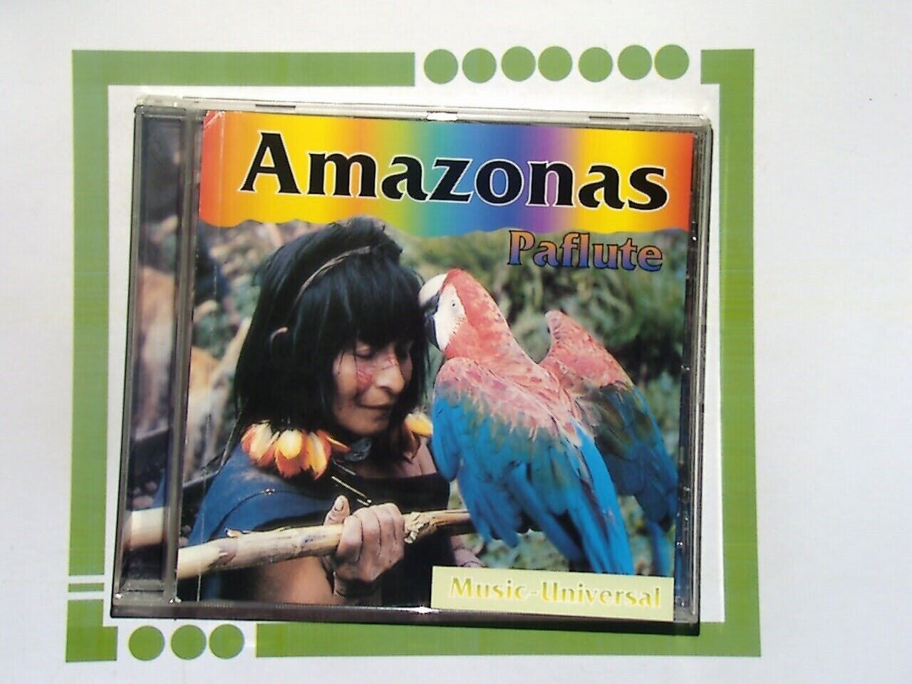 Music Universal 	Amazonas Paflute CD Mint