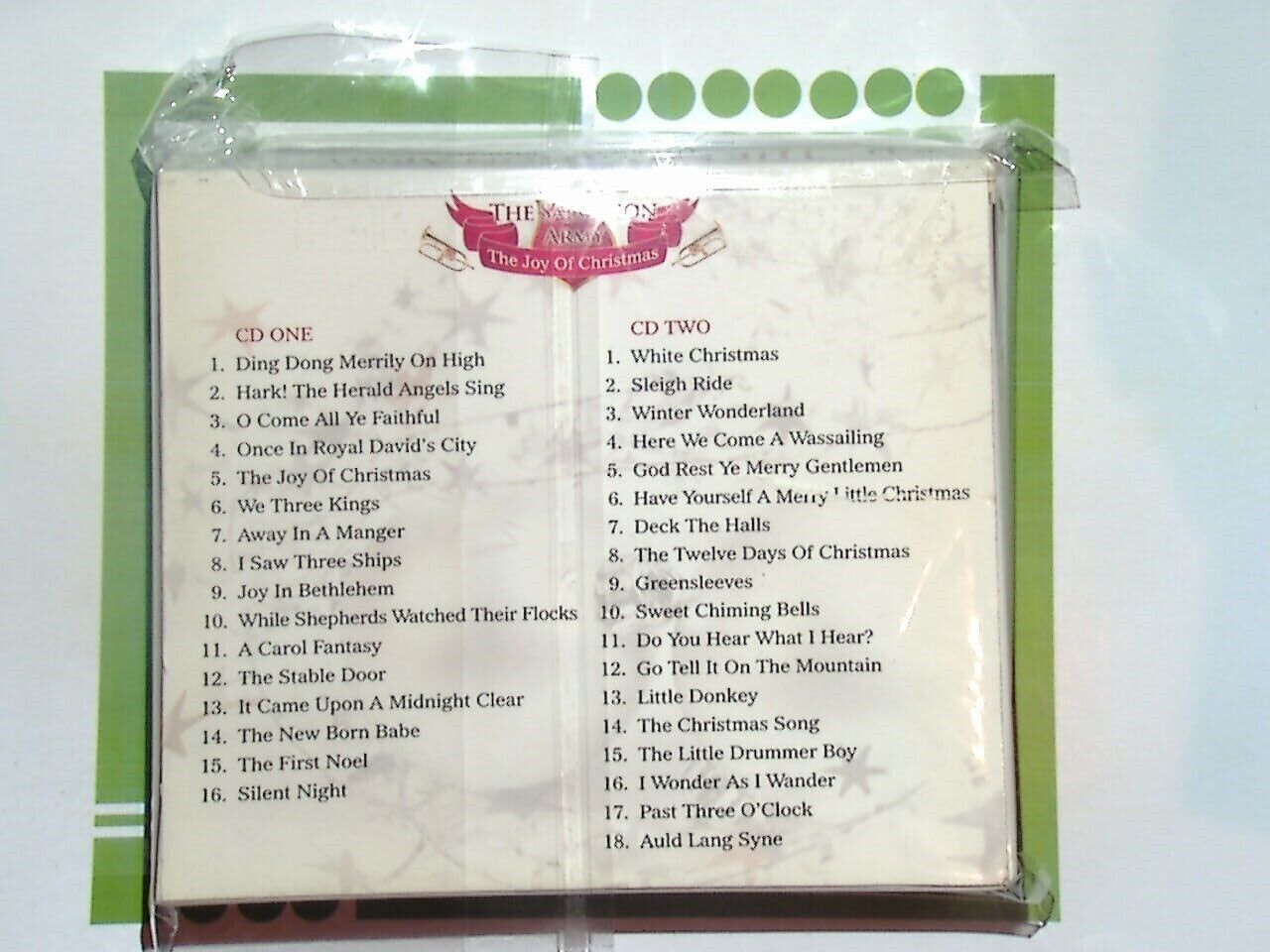 The Salvation Army	The Joy of Christmas 2CD Mint