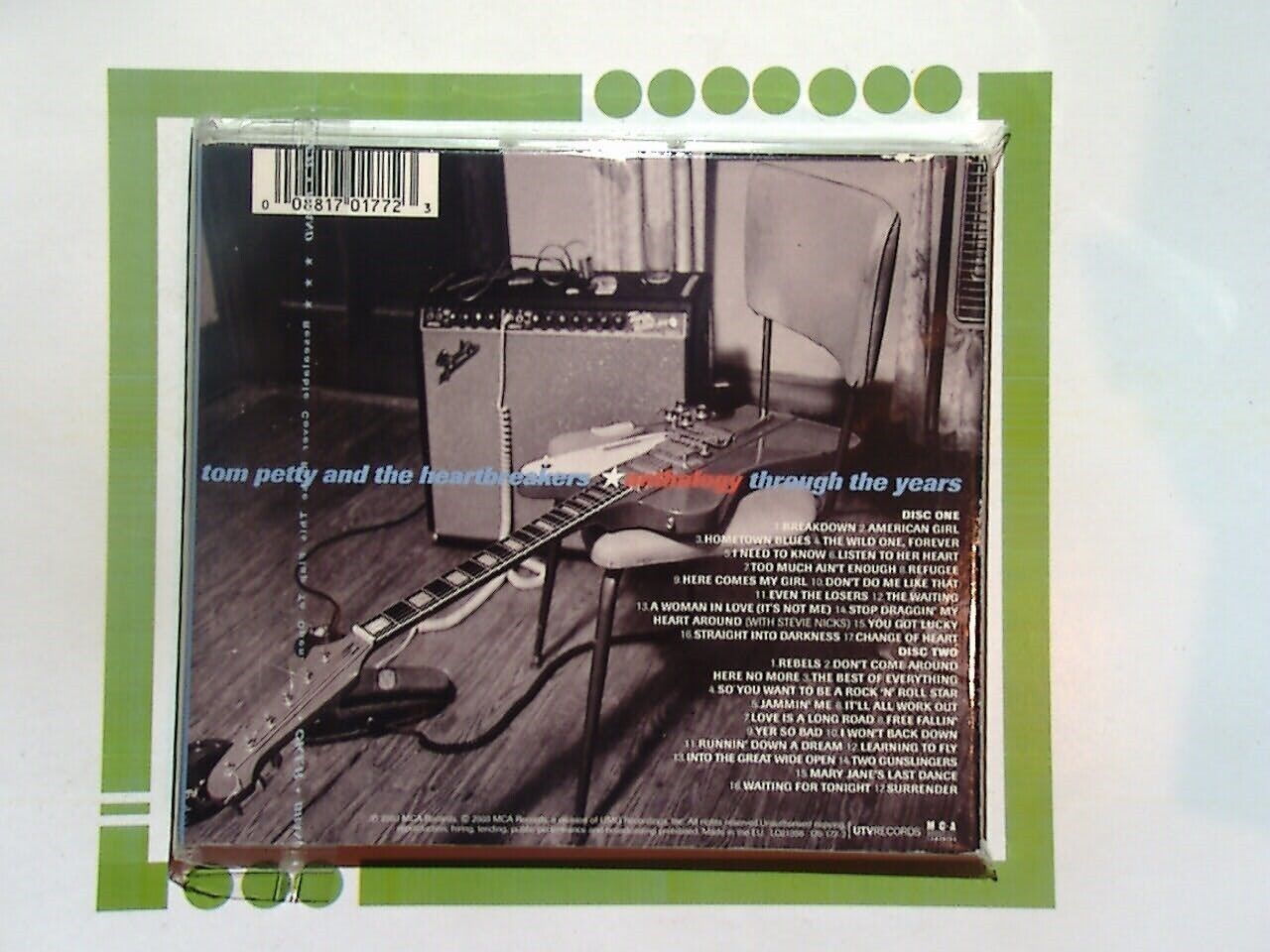 Tom Petty & the Heartbreakers	Anthology: Through The Years CD Nr Mint