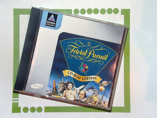 Trivial  Pursuit CD-Rom Edition CD Nr Mint