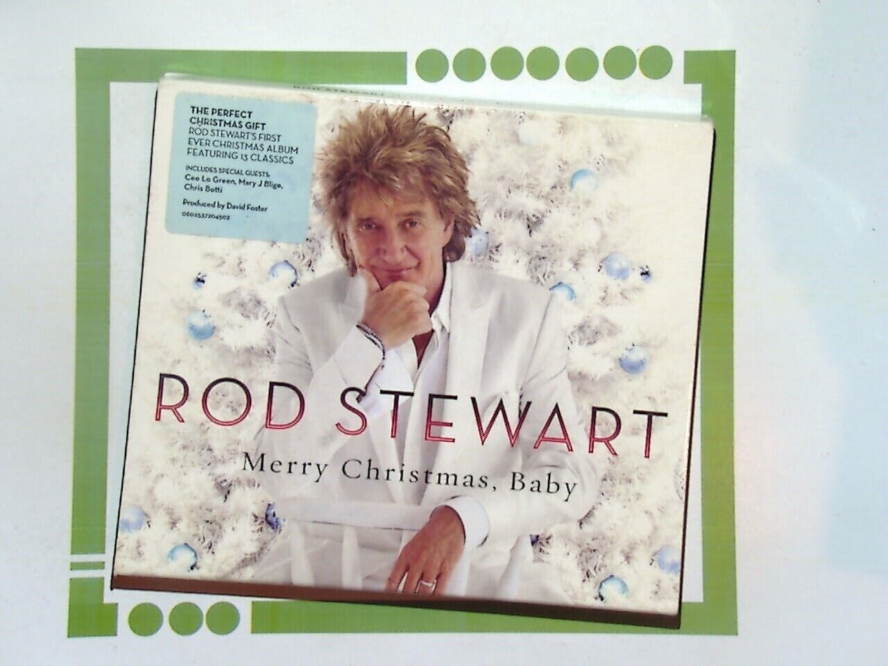 Rod Stewart	Merry Christmas, Baby CD  VGC