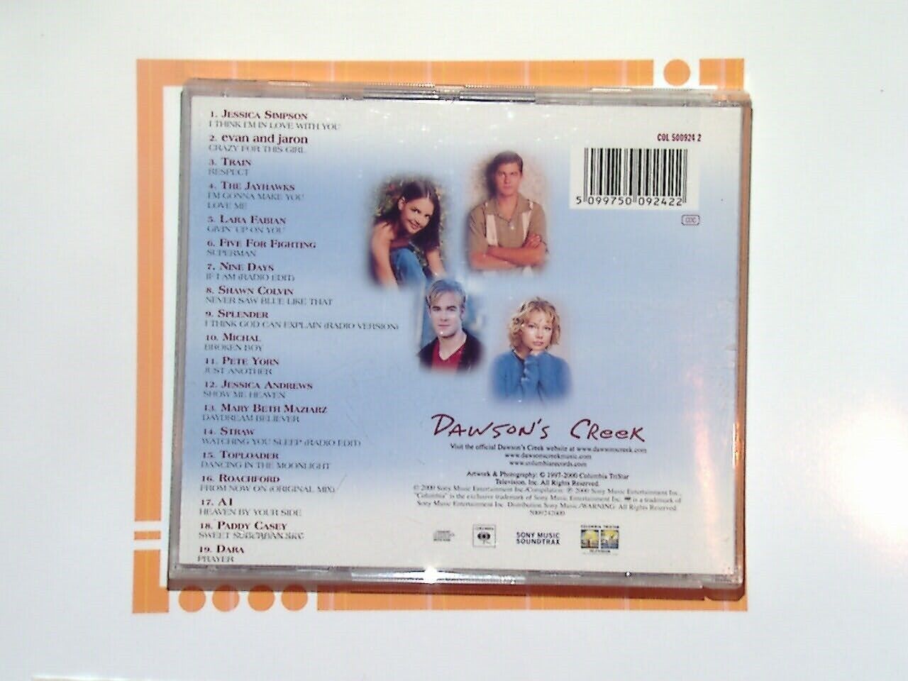 Various - Songs From Dawson's Creek: Volume 2  CD VGC