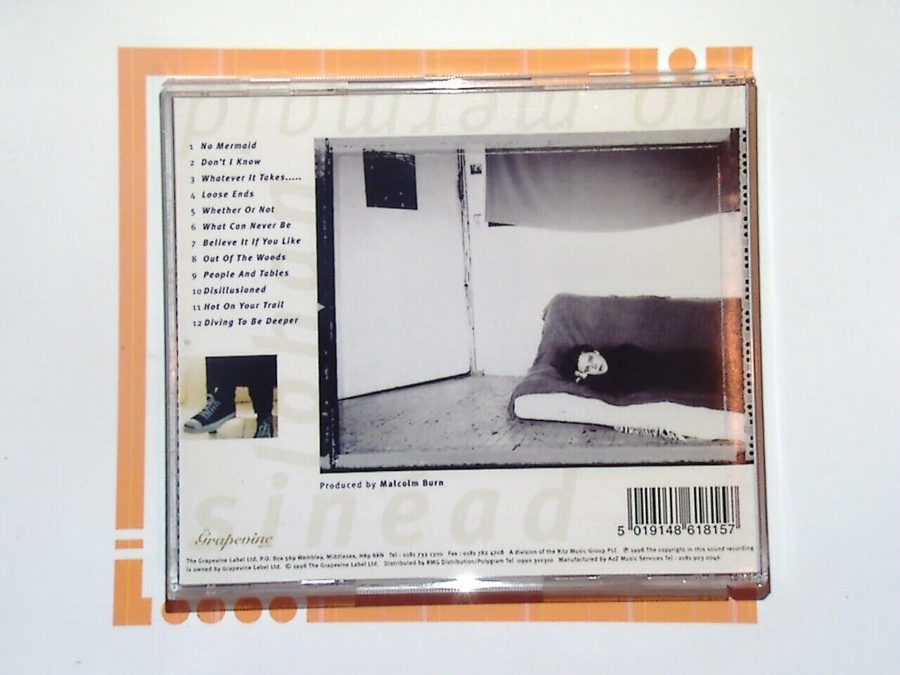 Sinead Lohan	No Mermaid CD Mint