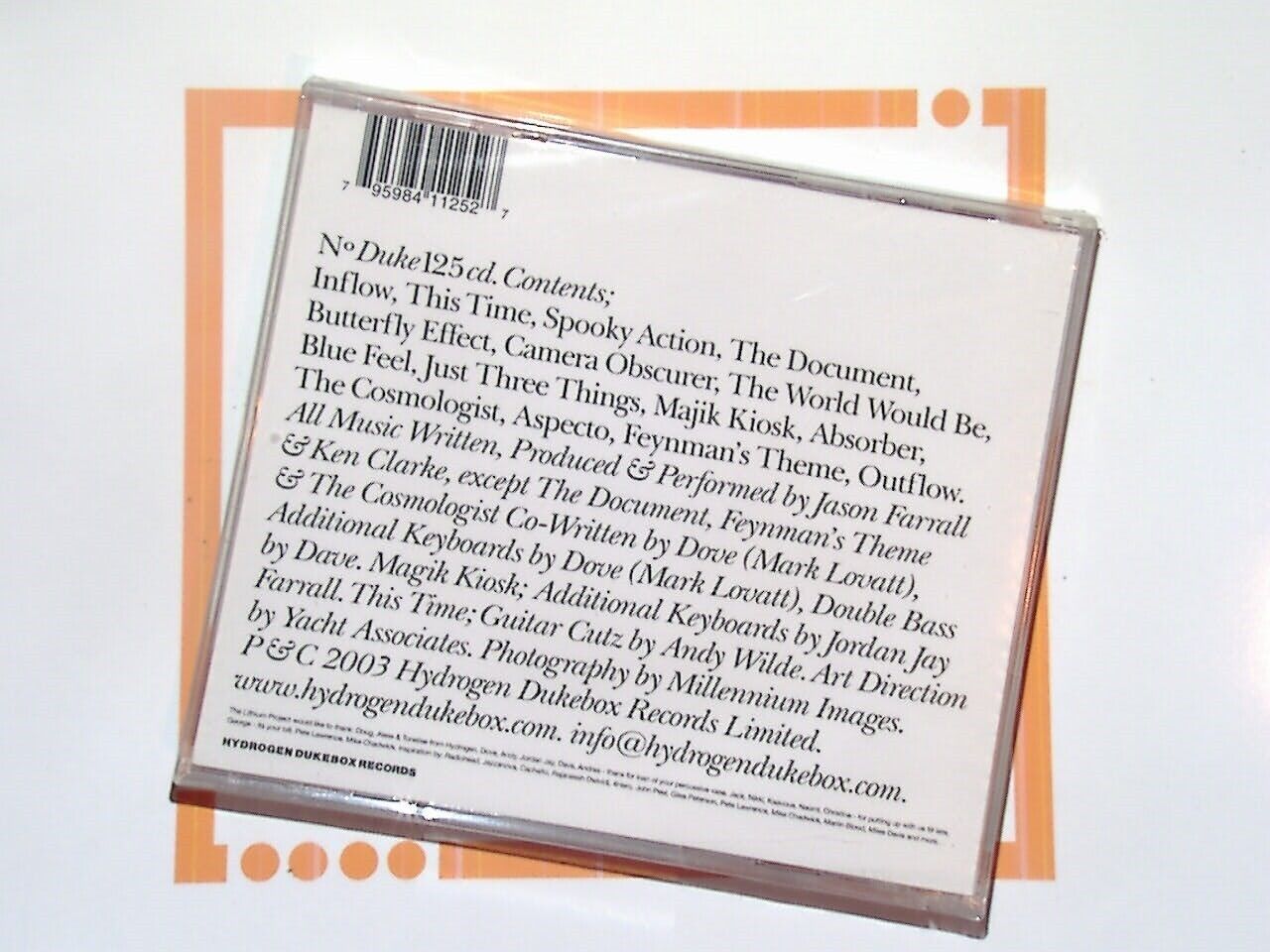 The Lithium Project - Many Worlds Theory CD New & factory Sealed