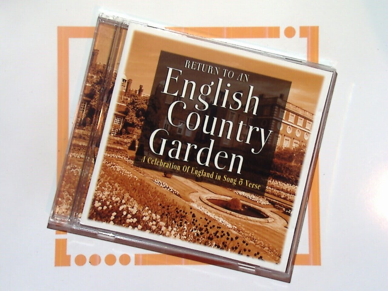 Return To An English Country Garden Celebration in Song & Verse CD VGC