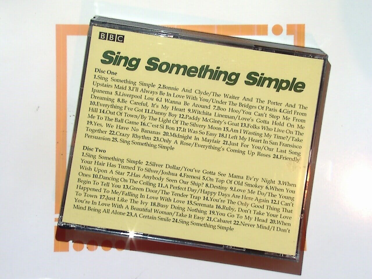 The Cliff Adams Singers	BBC Sing Something Simple... Second Time Around 4CD NM