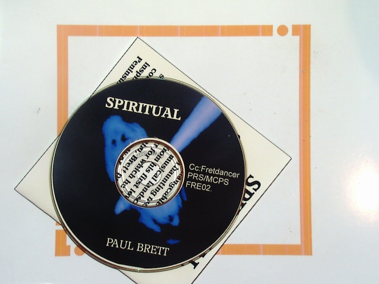 Paul Brett - Spiritual  CD Near Mint