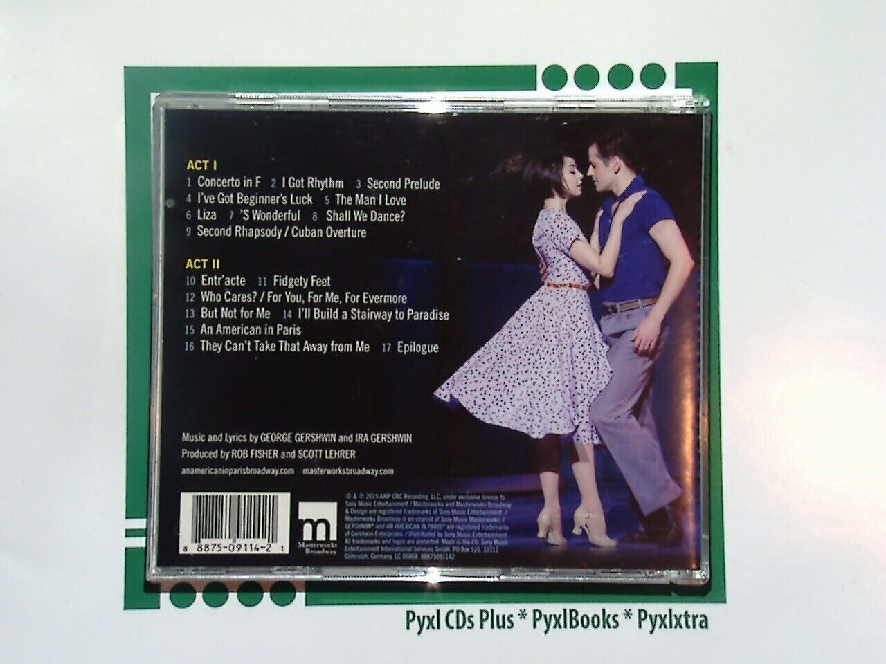 Original Broadway Cast of An American in Paris CD Mint
