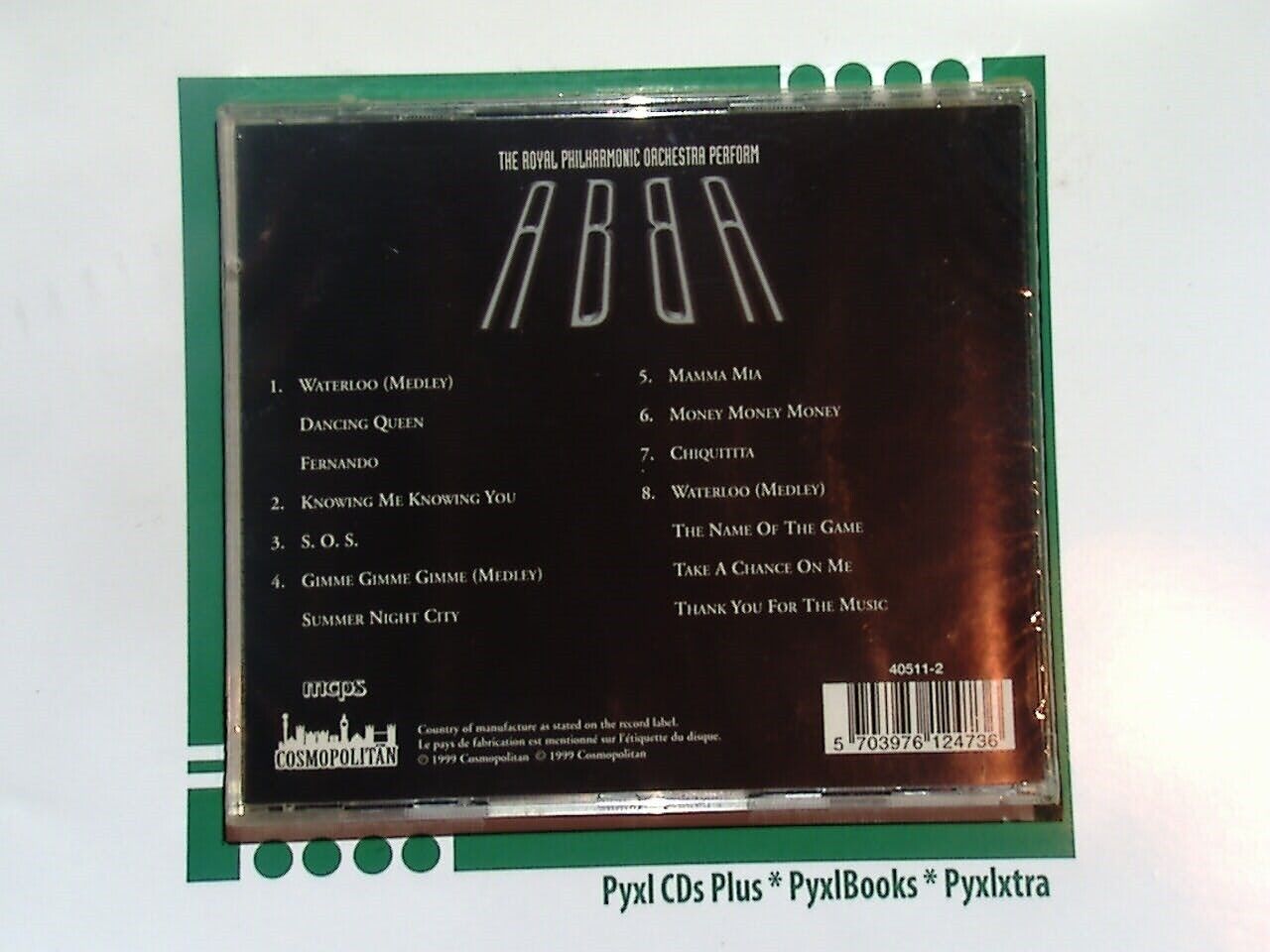 The Royal Philharmonic Orchestra Perform	Abba Classics CD New & Sealed