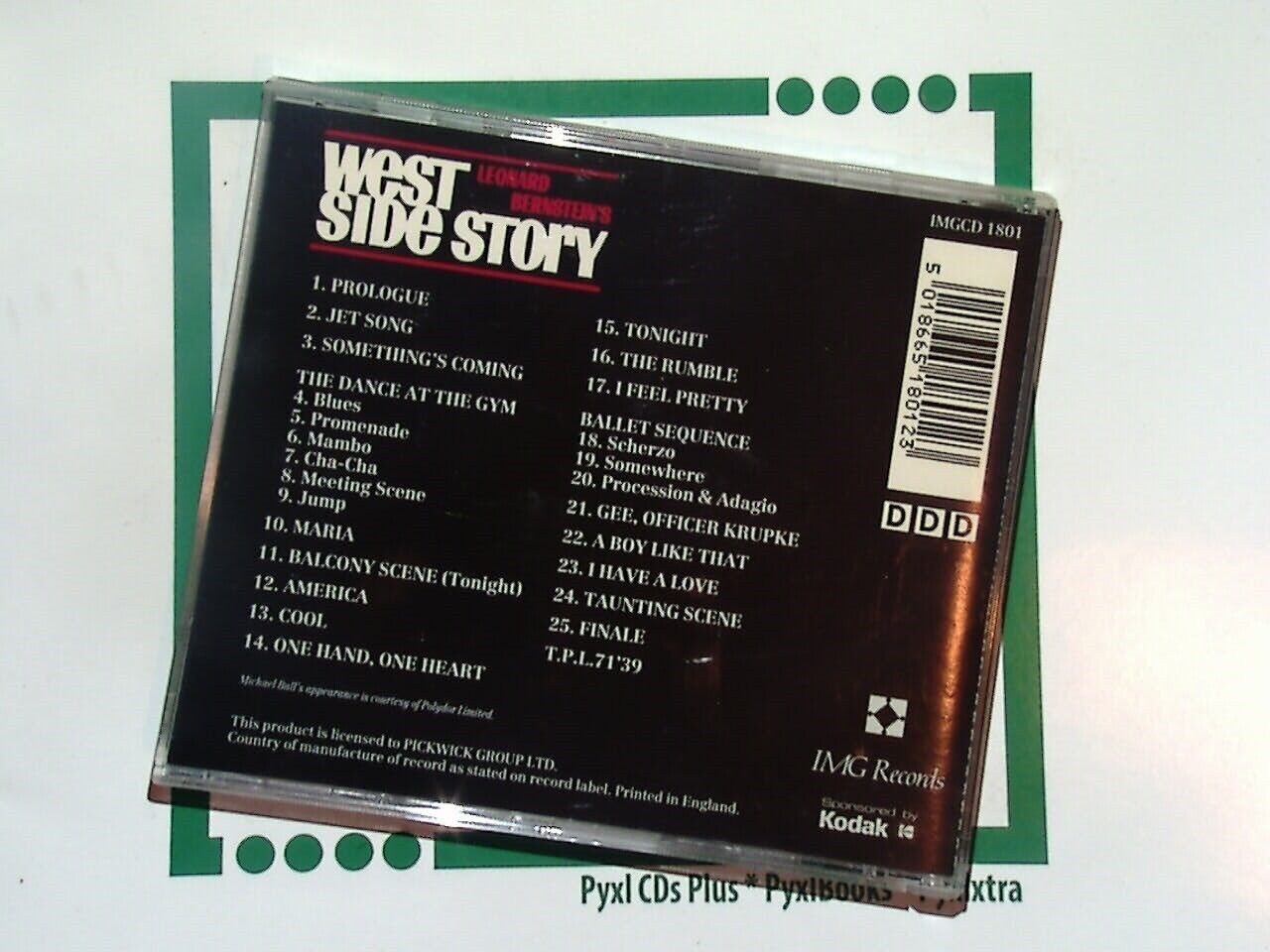 Michael Ball Barbara Bonney - Bernstein's West Side Story CD Mint