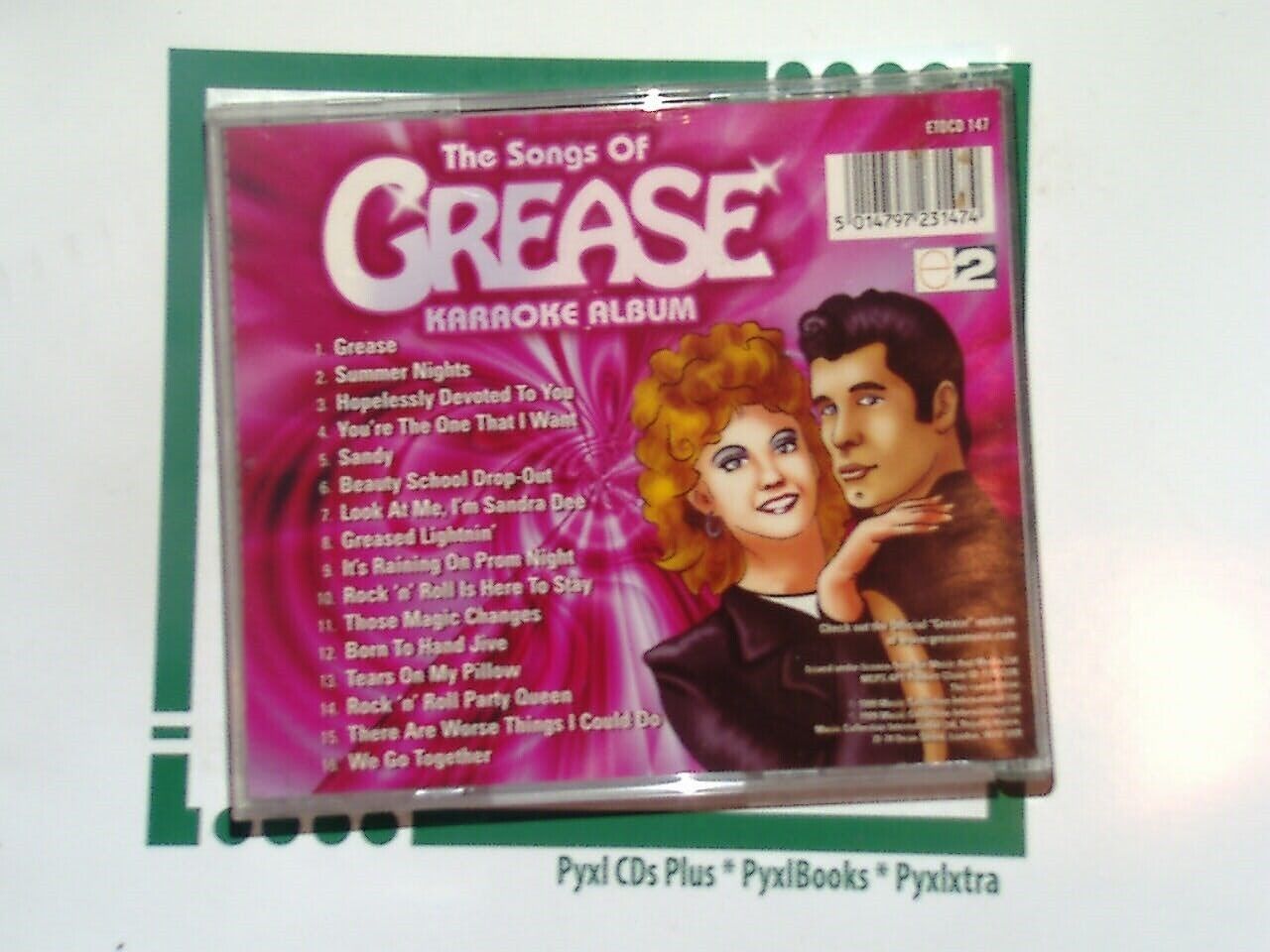 The Songs Of Grease - Karaoke Album CD Mint