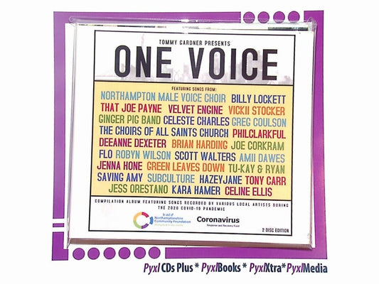 Tommy Gardner Presents	One Voice Northamptonshire Artists 2CD Mint