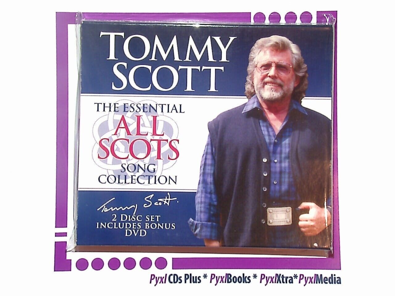 Tommy Scott	The Essential All Scots Song Collection CD & DVD Mint