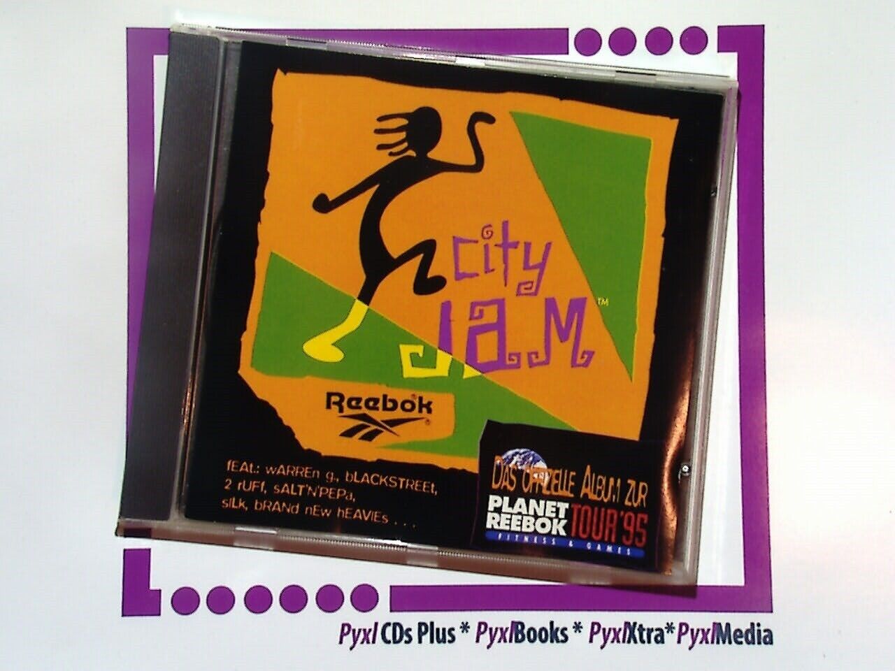 Various - Planet Reebok Tour	The City Jam Complilation CD Nr Mint