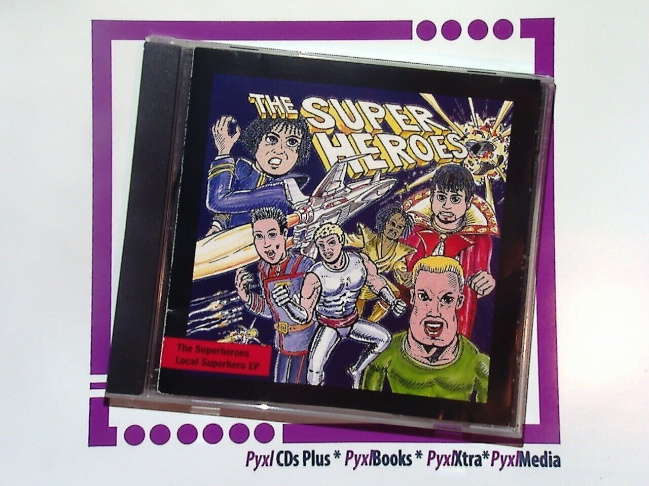 The Superheroes	Local Superhero EP Ska CD Nr Mint