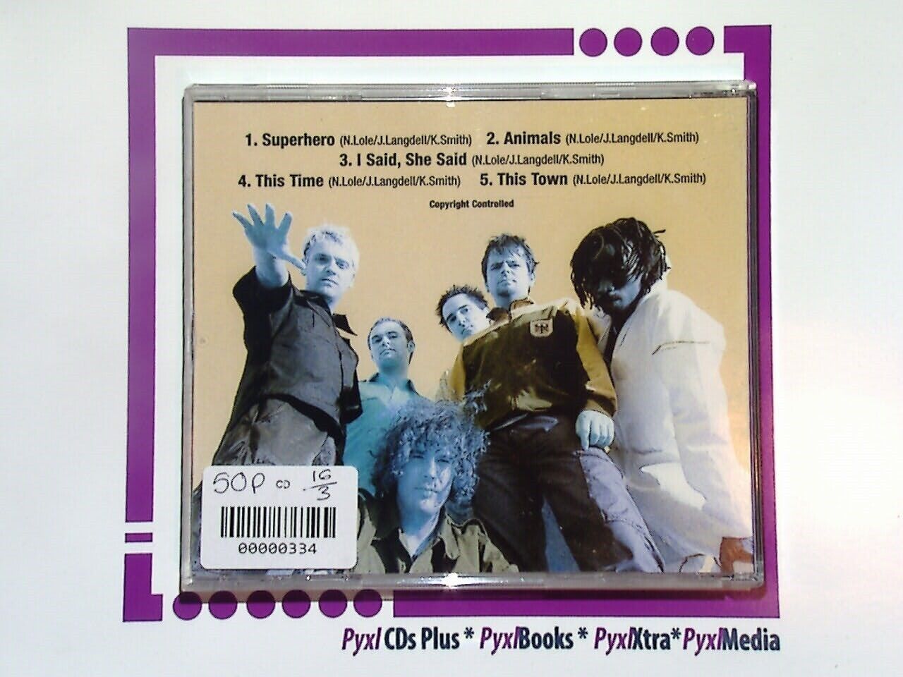 The Superheroes	Local Superhero EP Ska CD Nr Mint