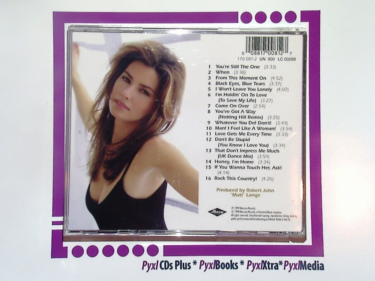 Shania Twain - Come On Over CD Nr Mint