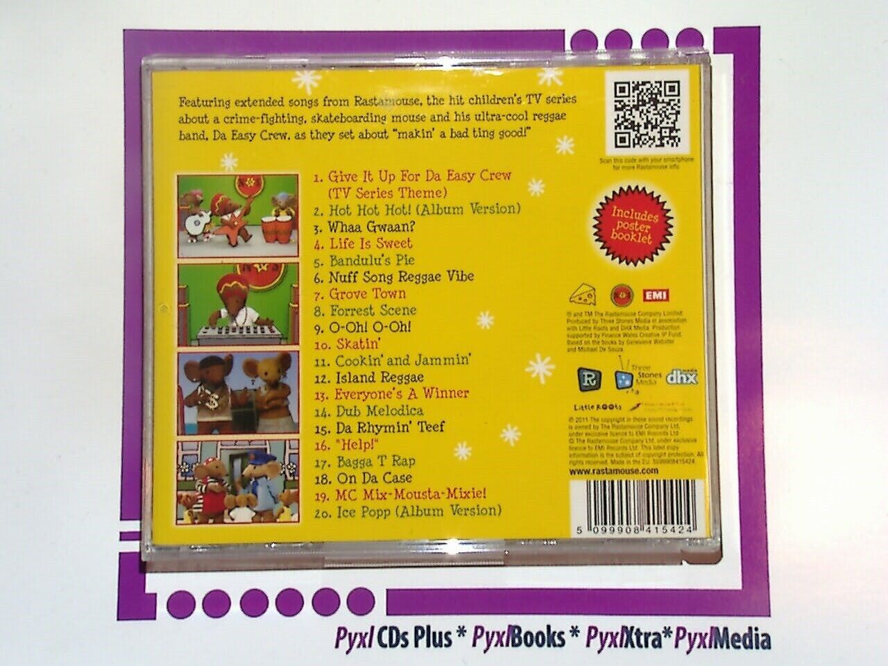 Rastamouse: The Album: Makin' A Bad Ting Good CD VGC