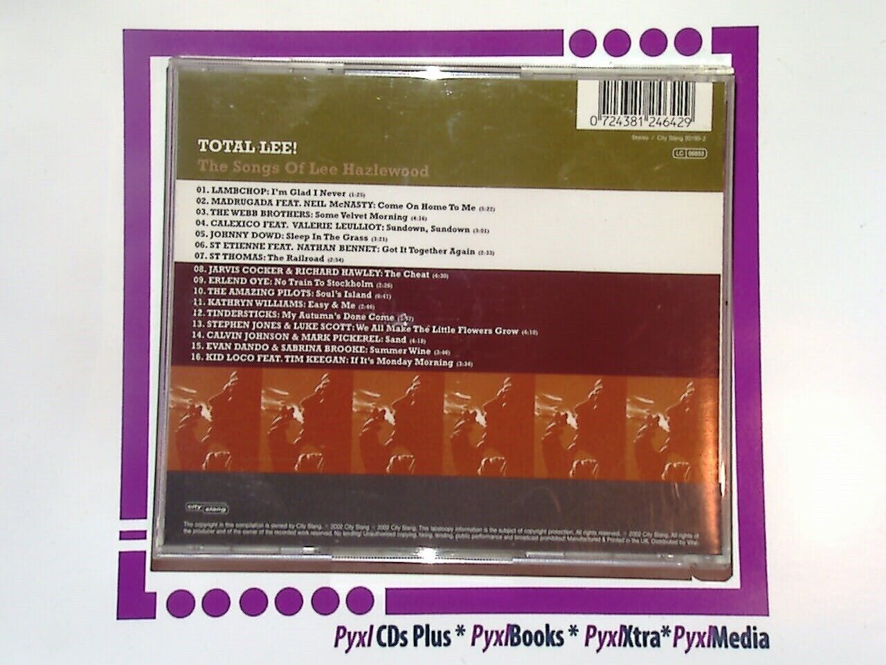 Total Lee - The Songs Of Lee Hazlewood CD Good