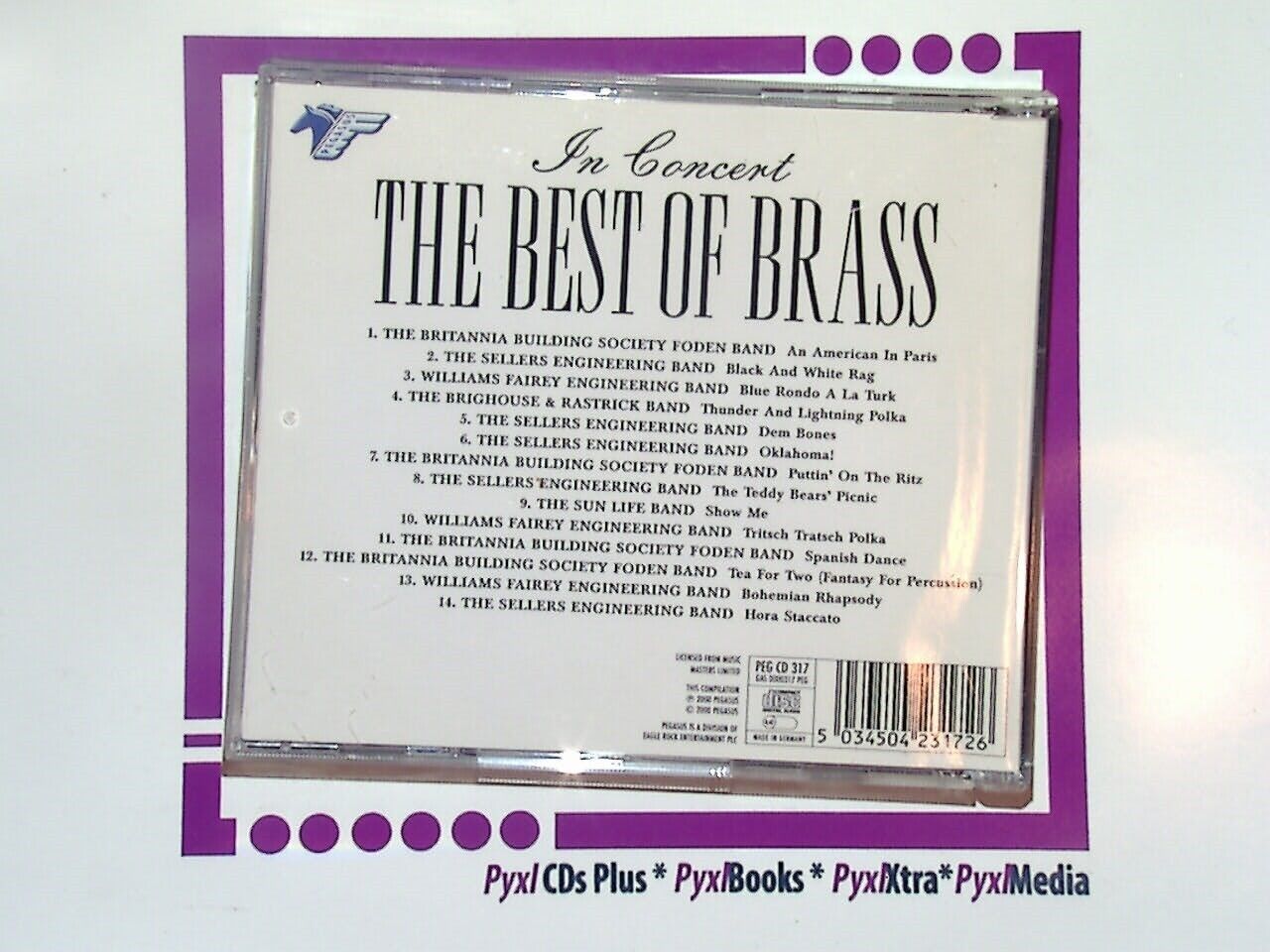 Various	The Best of Brass In Concert CD Mint