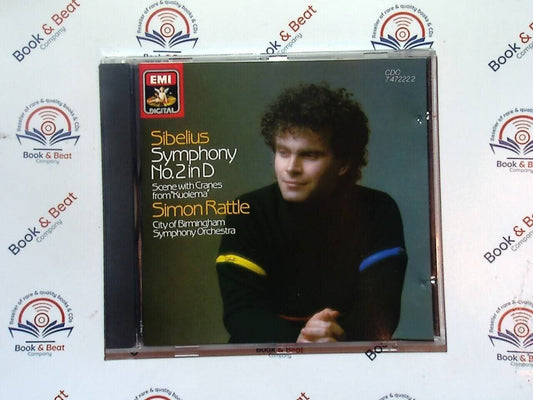 Simon Rattle - Sibelius : Symphony 2 City Of Birmingham Symphony Orch CD Mint