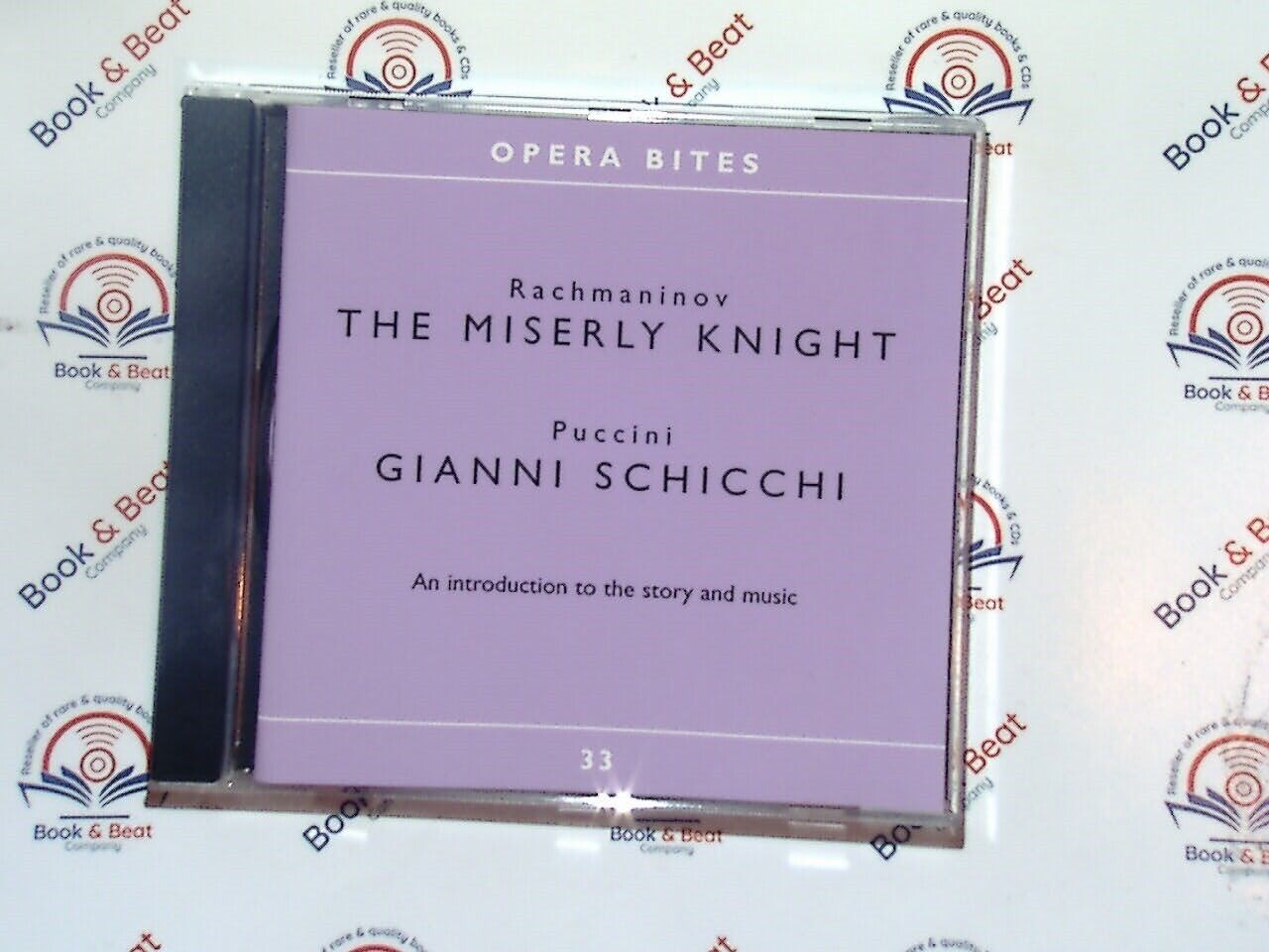 Opera Bites 33 - Gianni Schicchi The Miserly Knight CD Mint