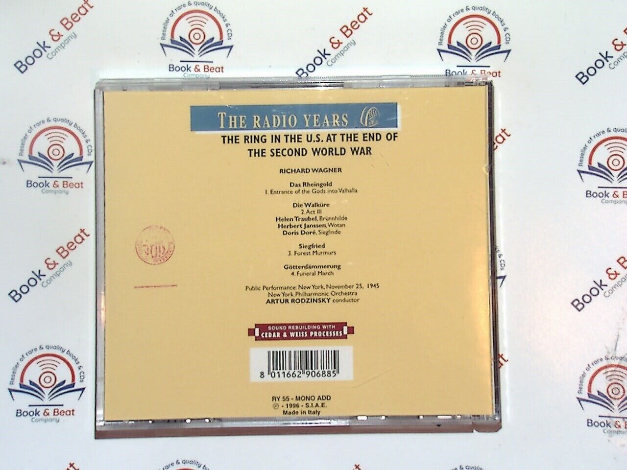 The Radio Years: The Ring In The U.S. At The End Of The Second World War CD Mint