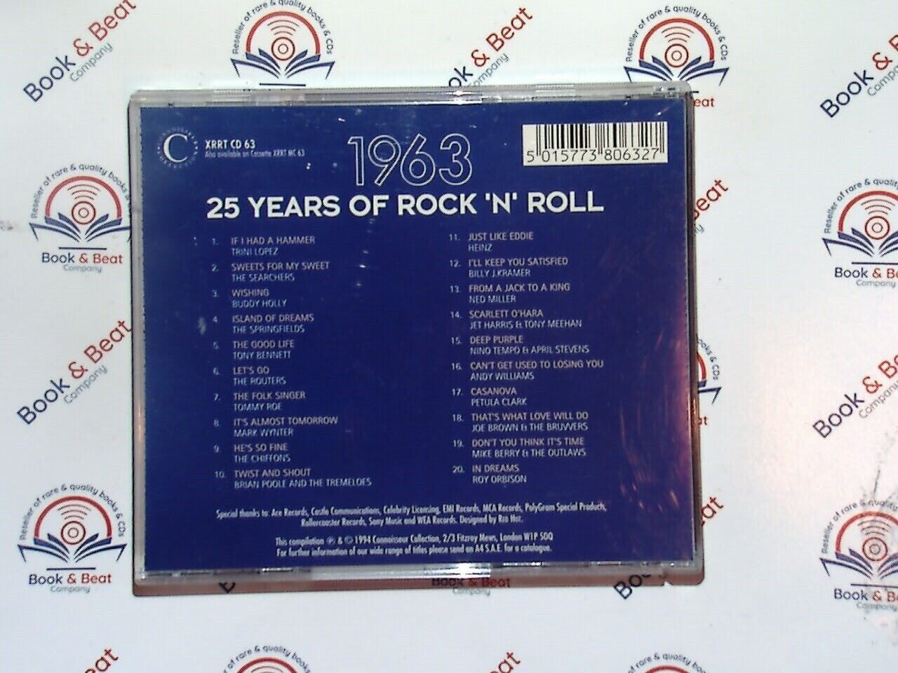 Various - 25 Years Of Rock 'N' Roll 1963 CD Nr Mint
