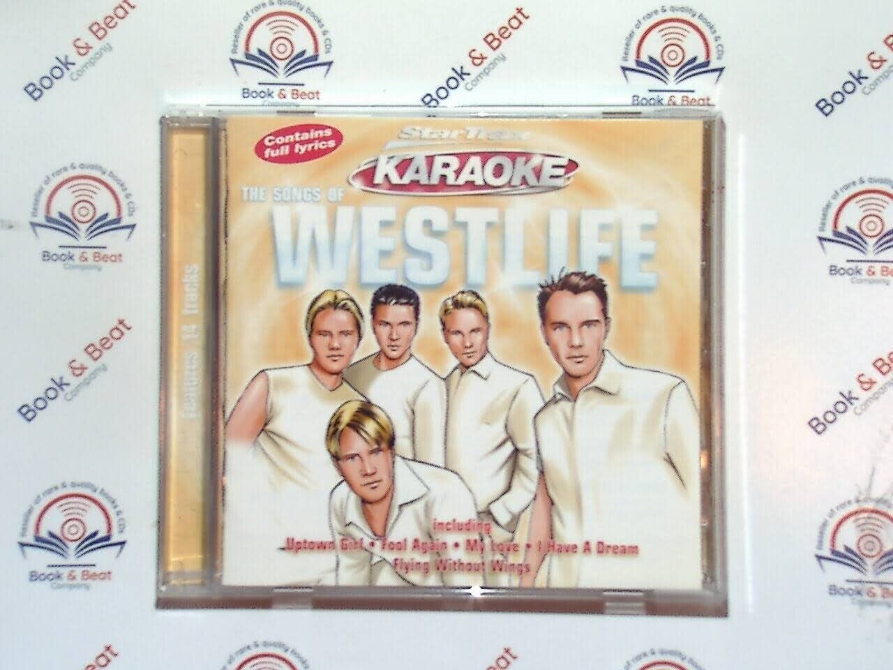 StarTrax Karaoke - The Songs Of Westlife CD Mint