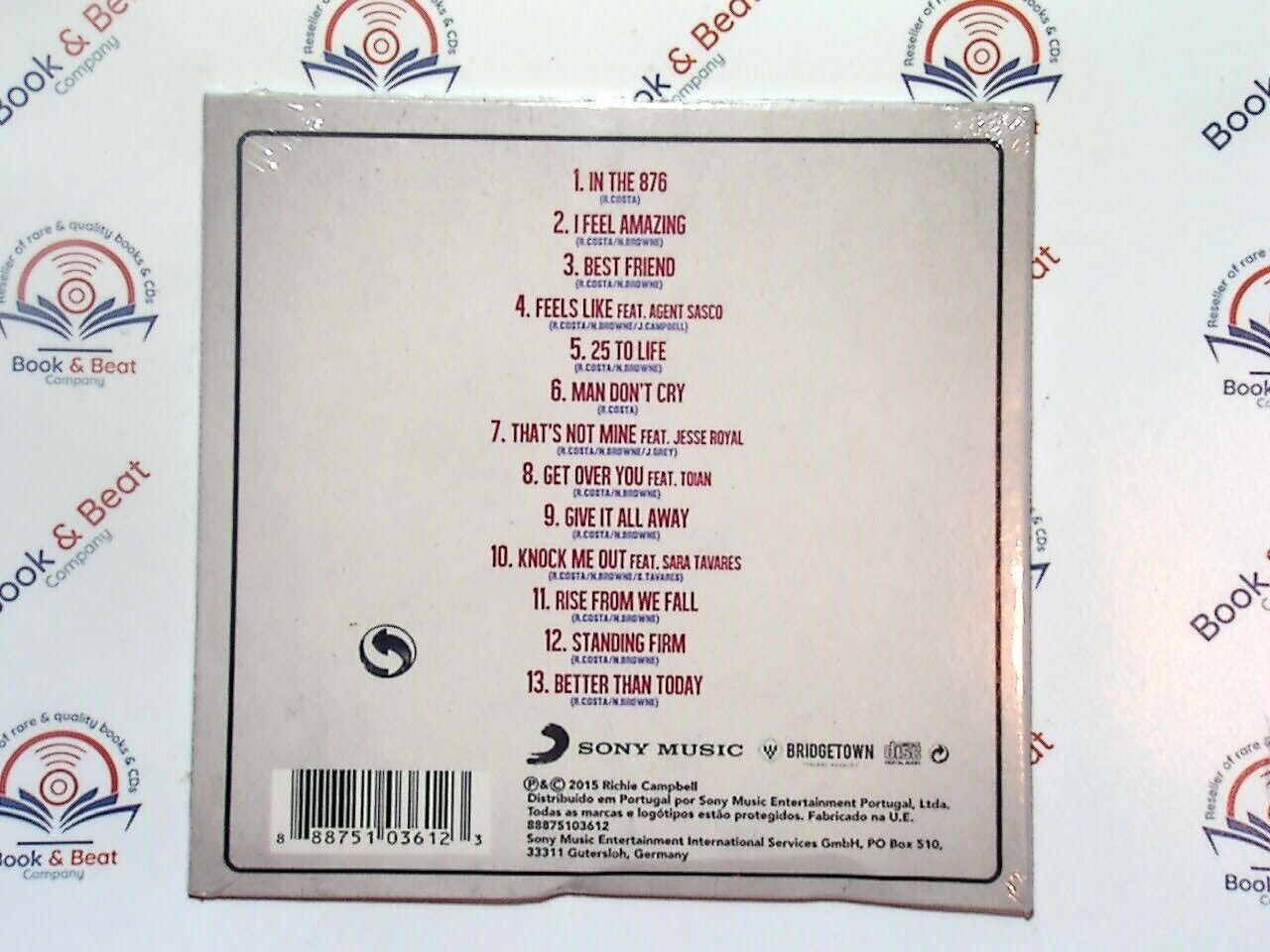 Richie Campbell - In the 876 (Bridgetown Records Presents) CD New & Sealed