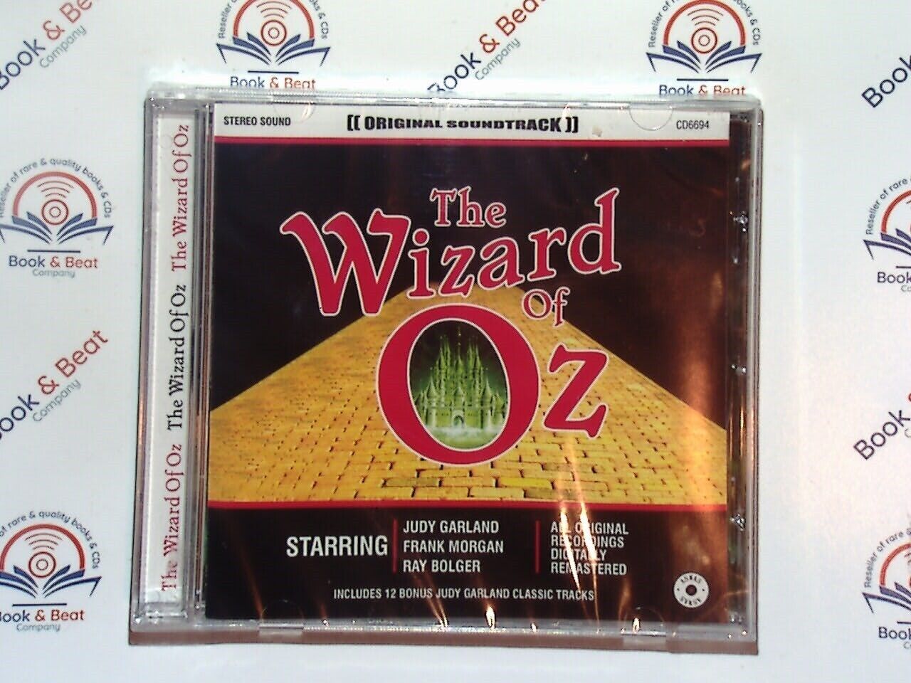The Wizard of Oz Original Soundtrack (Bonus Judy Garland Tracks) CD New & Sealed